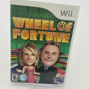 Wheel of Fortune (Nintendo Wii, 2010) CIB Tested